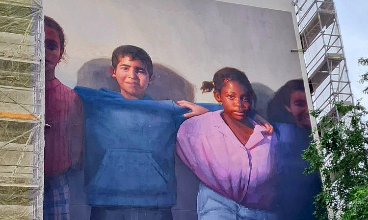 Murals contra l’estigma: el Besòs es reivindica a través de l’art urbà