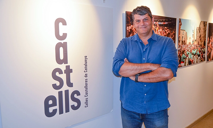 Carles Cortés: “Els castells són una eina de país i les colles a l’estranger actuen d’ambaixadores”