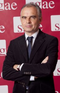 Sabino Méndez, nomenat portaveu de la junta directiva de l’SGAE
