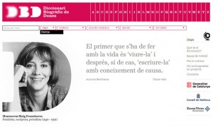 Un web recorre la història dels Països Catalans a través de la biografia de 655 dones