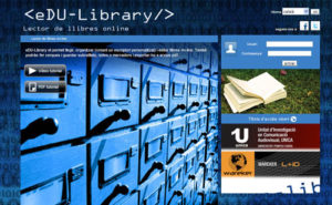 Neix eDU-Library, un portal de lectura de llibres electrònics