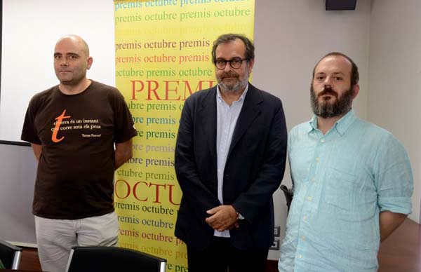 Juli Alandes, Albert Sáez i Jordi Mas (foto: Prats i Camps).