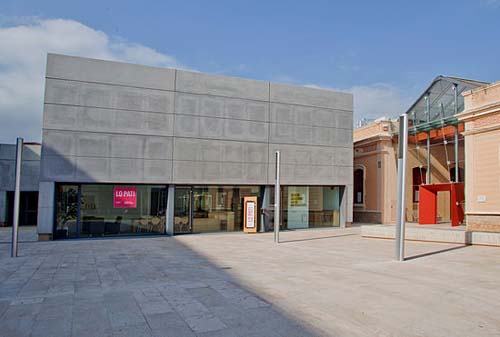 El centre d’art ebrenc Lo Pati (Foto: Rosa Castellnou).