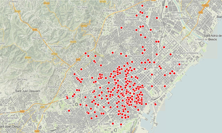 Deu dels dotze barris més pobres de Barcelona no tenen cap llibreria