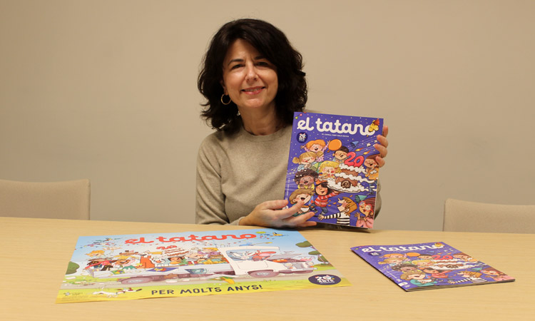 Núria Figueras: “Fa 20 anys El Tatano va omplir un forat que existia en el sector editorial”